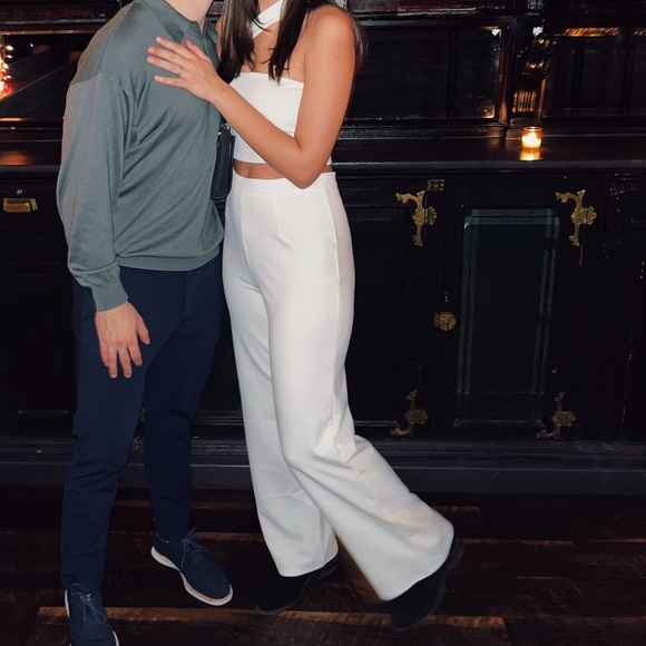 Lulus white two piece jumpsuit - Picture 11 of 11